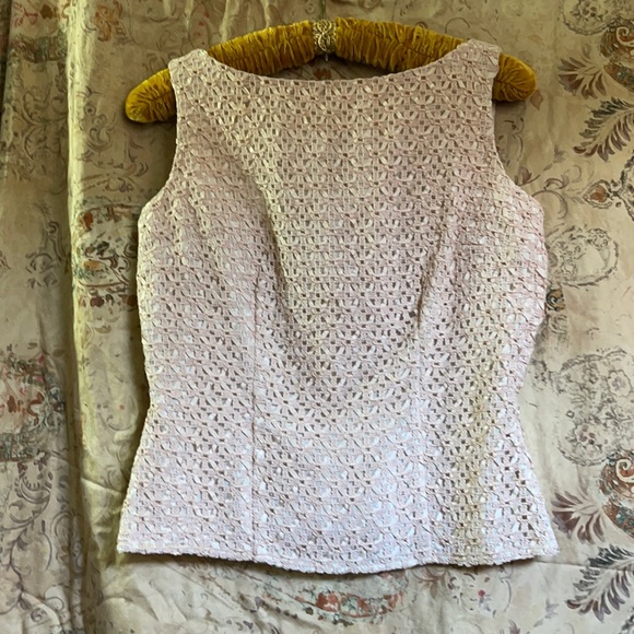 Vintage Ilene Ricky SZ S (runs Small) Tank Top Boho Bohemian Blouse - Picture 2 of 7